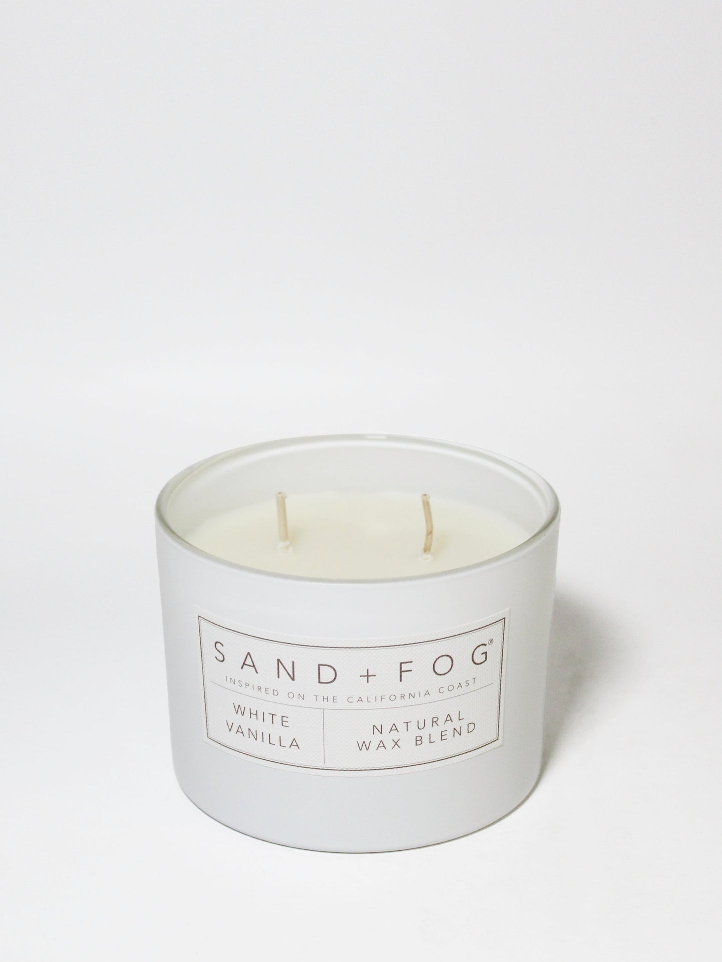 White Vanilla 12 oz scented candle