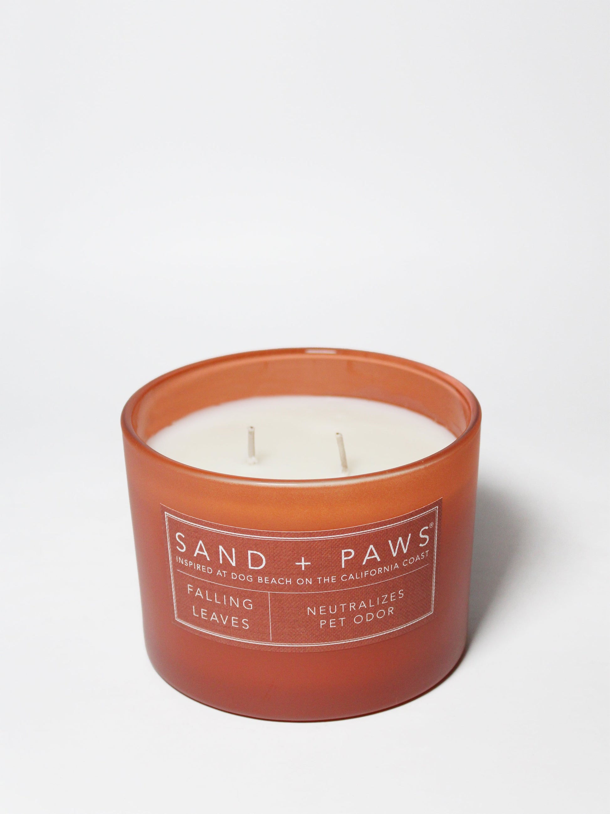 Sand + Paws Falling Leaves 12 oz scented candle