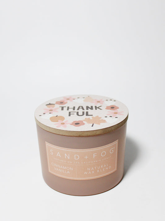 Cinnamon Vanilla 12 oz scented candle