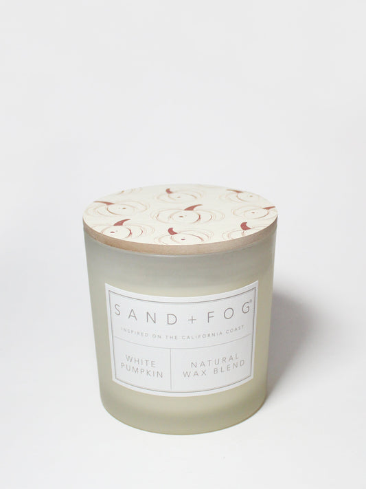 White Pumpkin 21 oz scented candle