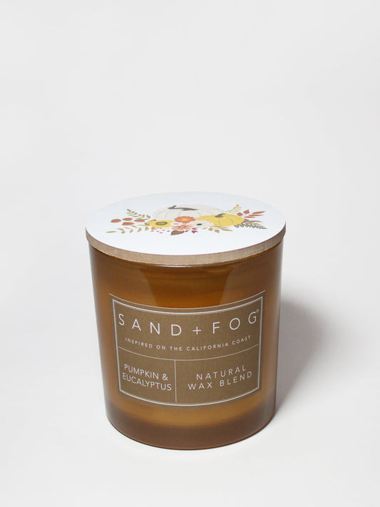 Pumpkin & Eucalyptus 21 oz scented candle