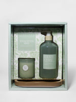 Eucalyptus Mint Hand Soap & Candle Set