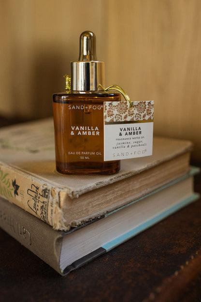Vanilla & Amber 50ml Perfume Oil Dropper