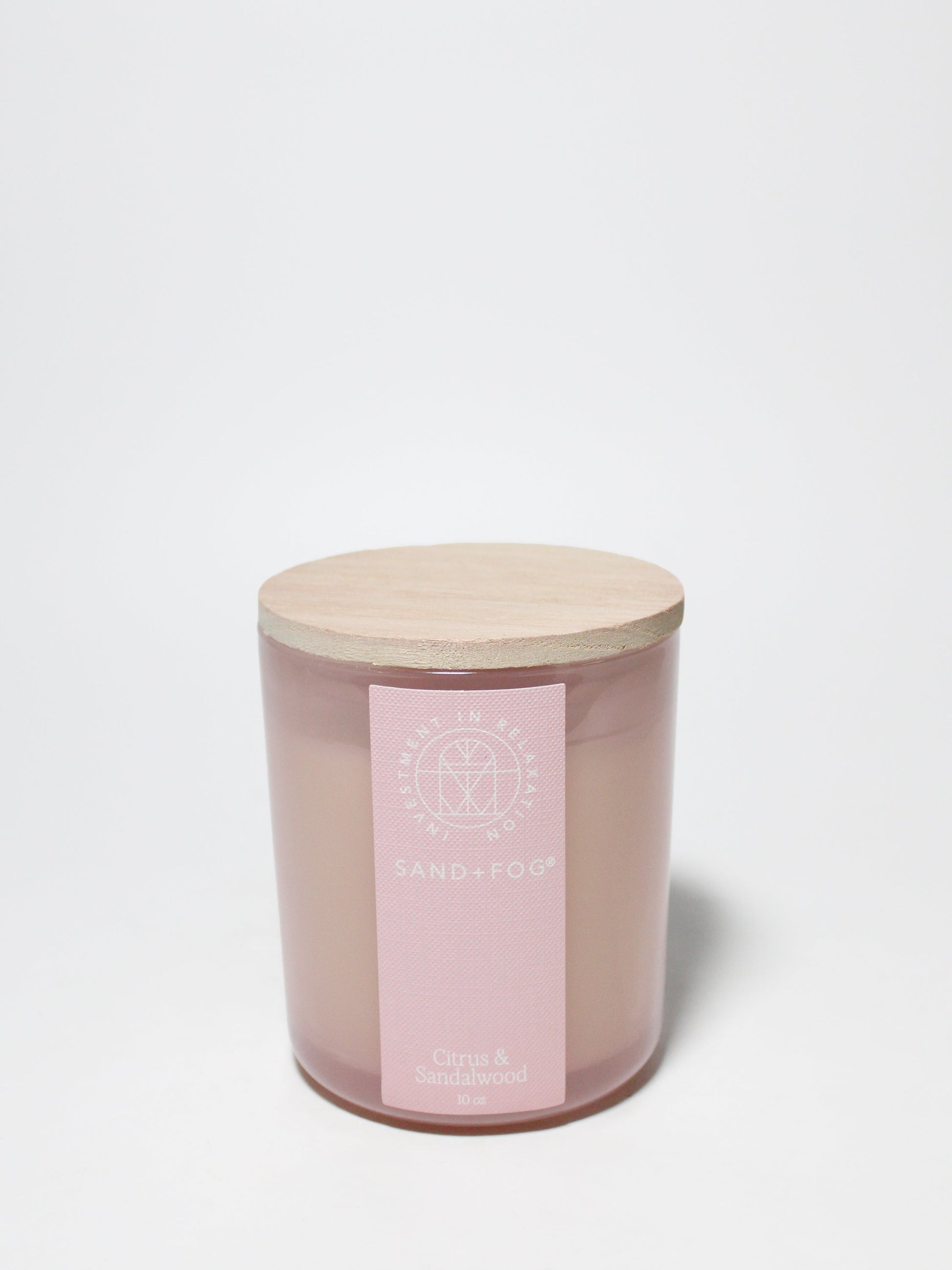 Citrus & Sandalwood 10 oz scented candle