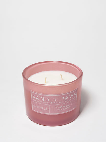 Sand + Paws Limoncello 12 oz scented candle