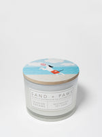 Sand + Paws Seaside Dreams 12 oz scented candle