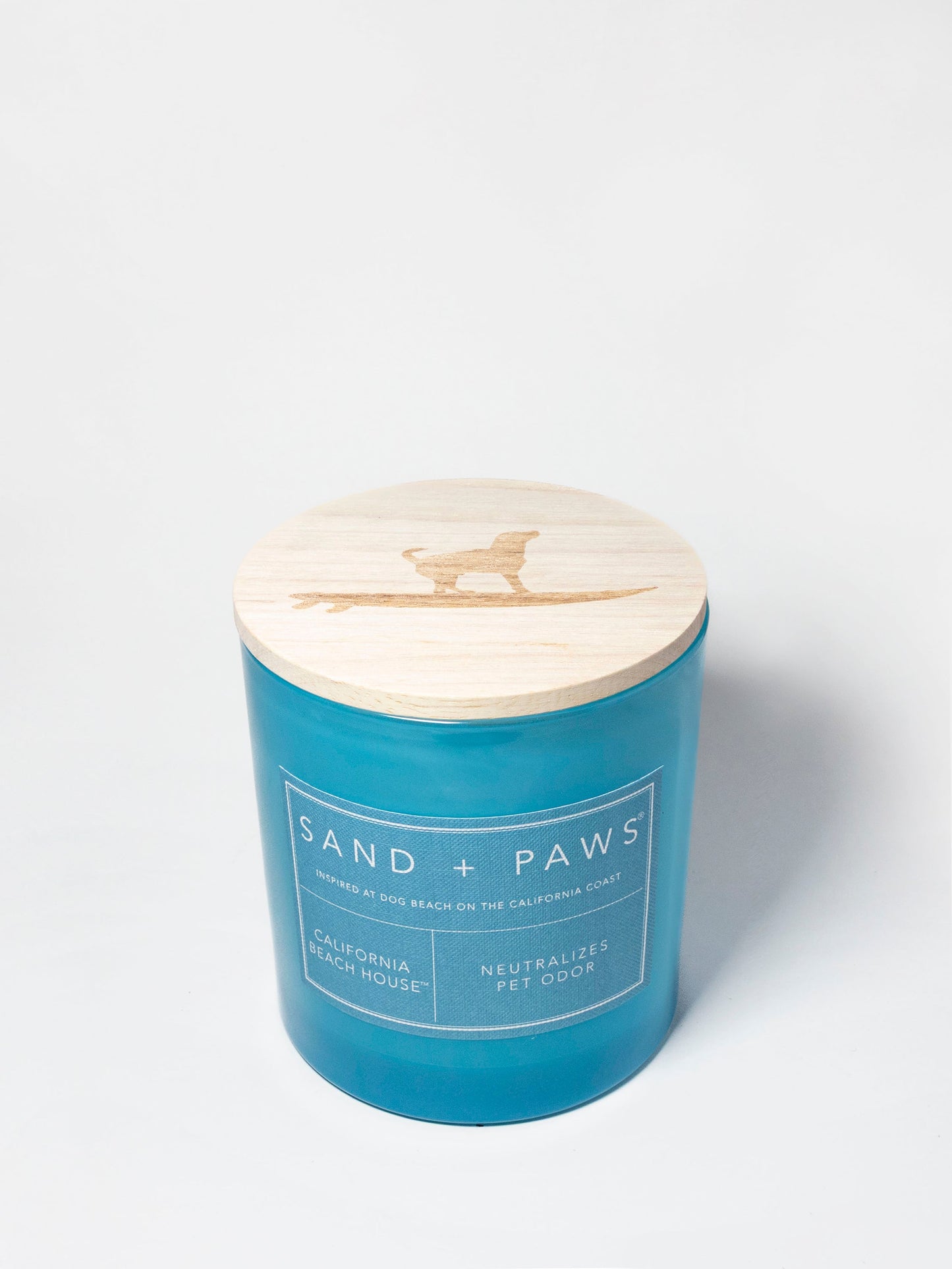 Sand + Paws California Beach House 21 oz scented candle