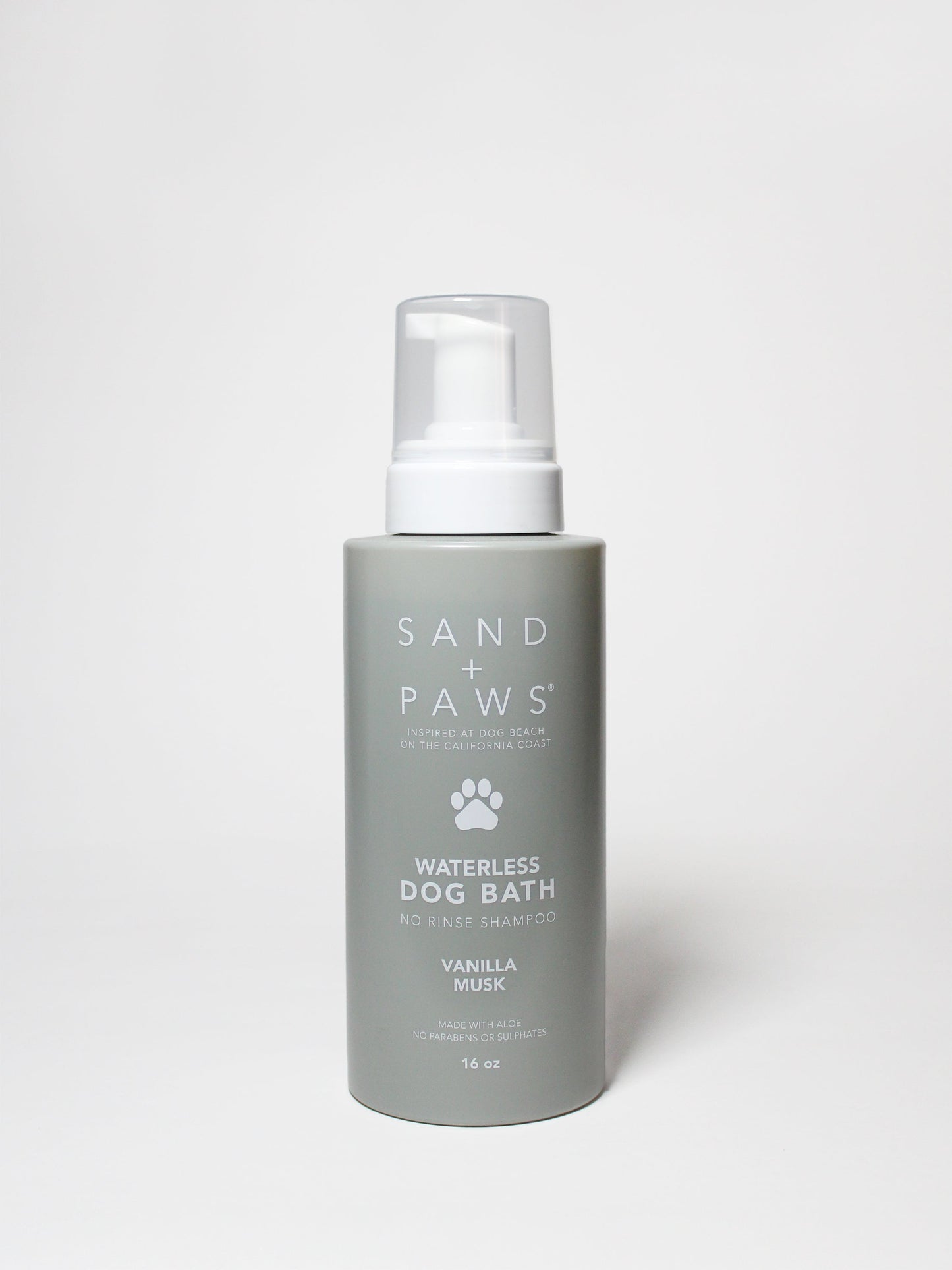 Sand + Paws Waterless Dog Bath - Vanilla Musk