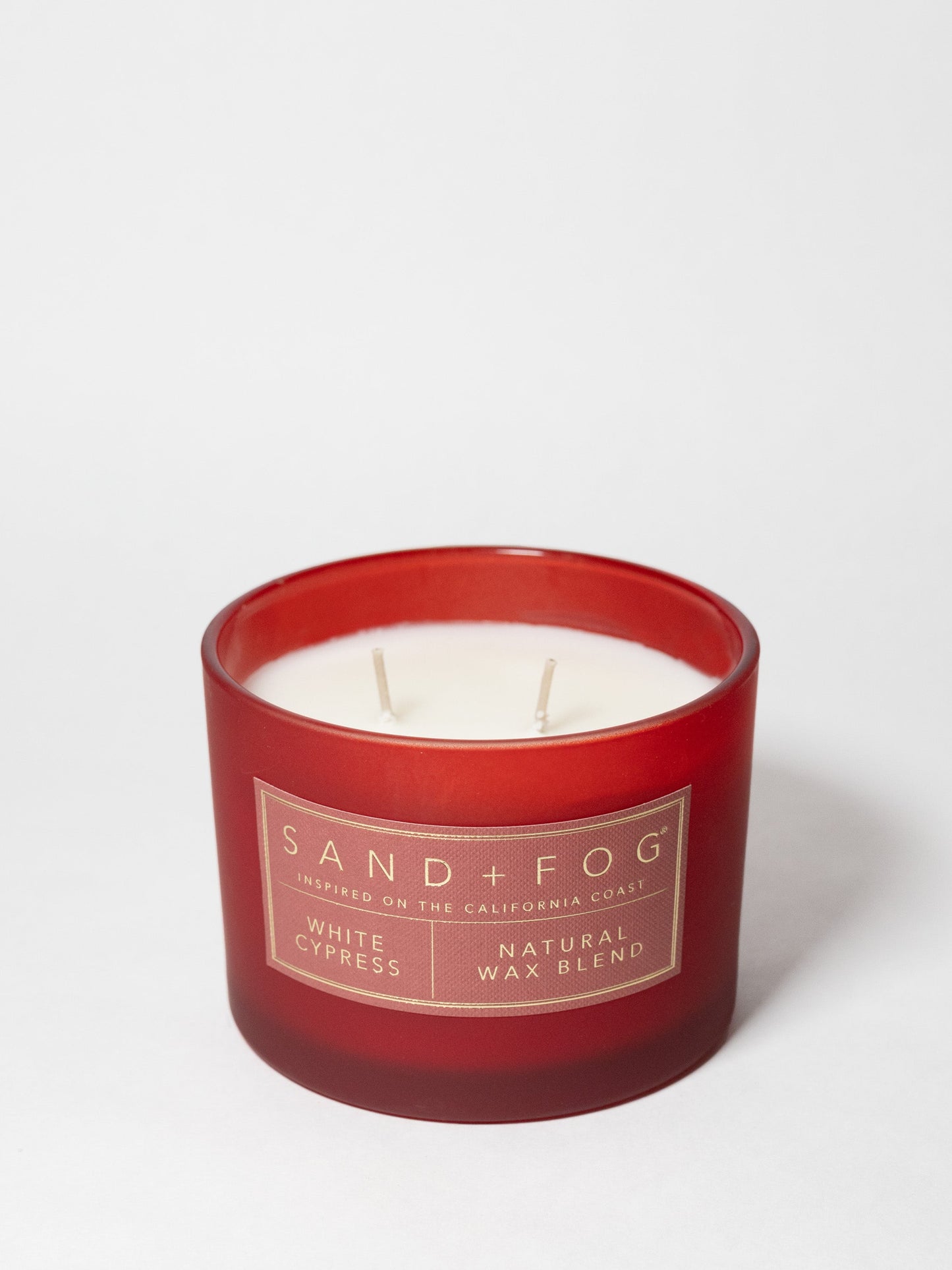 White Cypress 12 oz scented candle